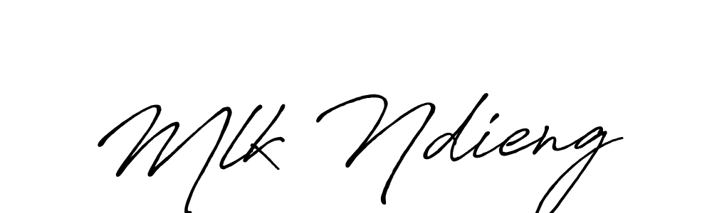 Mlk Ndieng stylish signature style. Best Handwritten Sign (Antro_Vectra_Bolder) for my name. Handwritten Signature Collection Ideas for my name Mlk Ndieng. Mlk Ndieng signature style 7 images and pictures png