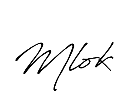 How to make Mlok name signature. Use Antro_Vectra_Bolder style for creating short signs online. This is the latest handwritten sign. Mlok signature style 7 images and pictures png