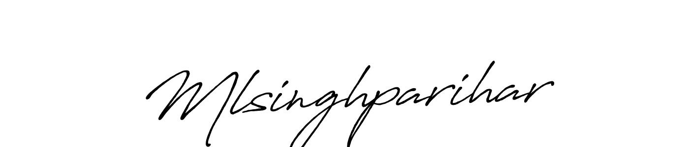 if you are searching for the best signature style for your name Mlsinghparihar. so please give up your signature search. here we have designed multiple signature styles  using Antro_Vectra_Bolder. Mlsinghparihar signature style 7 images and pictures png