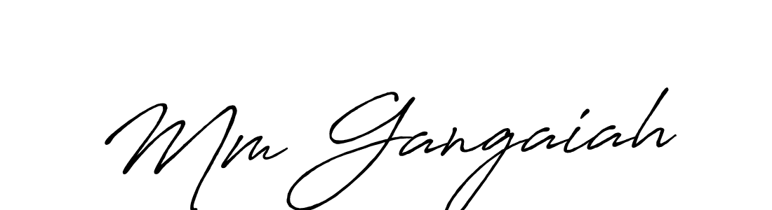 Once you've used our free online signature maker to create your best signature Antro_Vectra_Bolder style, it's time to enjoy all of the benefits that Mm Gangaiah name signing documents. Mm Gangaiah signature style 7 images and pictures png