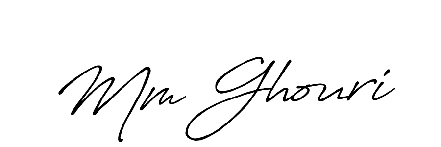 The best way (Antro_Vectra_Bolder) to make a short signature is to pick only two or three words in your name. The name Mm Ghouri include a total of six letters. For converting this name. Mm Ghouri signature style 7 images and pictures png