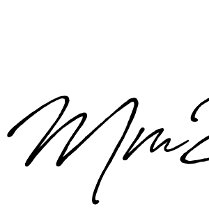 Mm2 stylish signature style. Best Handwritten Sign (Antro_Vectra_Bolder) for my name. Handwritten Signature Collection Ideas for my name Mm2. Mm2 signature style 7 images and pictures png