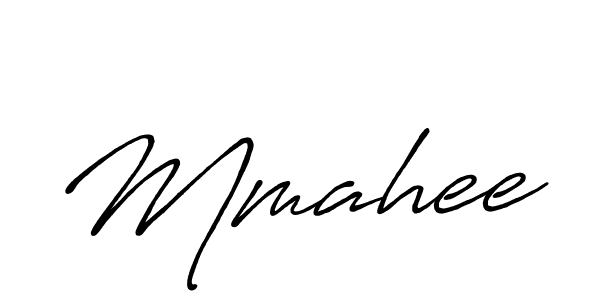 It looks lik you need a new signature style for name Mmahee. Design unique handwritten (Antro_Vectra_Bolder) signature with our free signature maker in just a few clicks. Mmahee signature style 7 images and pictures png