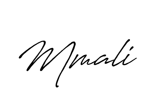 How to make Mmali name signature. Use Antro_Vectra_Bolder style for creating short signs online. This is the latest handwritten sign. Mmali signature style 7 images and pictures png