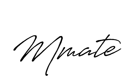 How to make Mmate signature? Antro_Vectra_Bolder is a professional autograph style. Create handwritten signature for Mmate name. Mmate signature style 7 images and pictures png