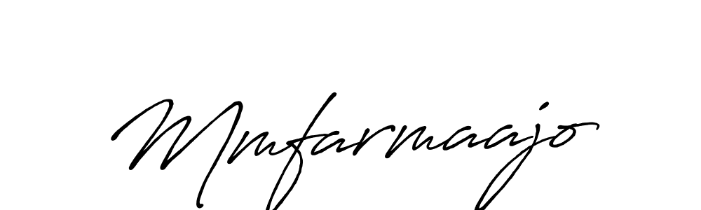 Design your own signature with our free online signature maker. With this signature software, you can create a handwritten (Antro_Vectra_Bolder) signature for name Mmfarmaajo. Mmfarmaajo signature style 7 images and pictures png