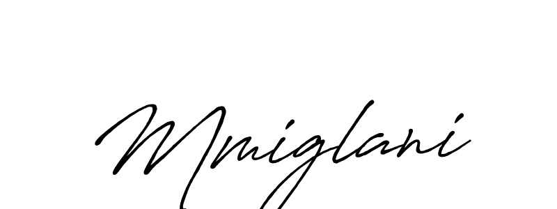 Antro_Vectra_Bolder is a professional signature style that is perfect for those who want to add a touch of class to their signature. It is also a great choice for those who want to make their signature more unique. Get Mmiglani name to fancy signature for free. Mmiglani signature style 7 images and pictures png