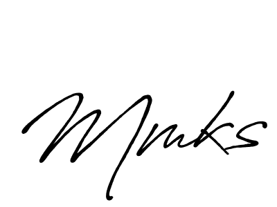 if you are searching for the best signature style for your name Mmks. so please give up your signature search. here we have designed multiple signature styles  using Antro_Vectra_Bolder. Mmks signature style 7 images and pictures png