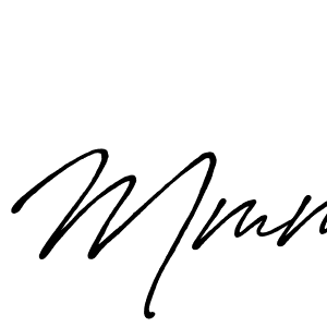 Create a beautiful signature design for name Mmm. With this signature (Antro_Vectra_Bolder) fonts, you can make a handwritten signature for free. Mmm signature style 7 images and pictures png