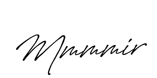 How to Draw Mmmmir signature style? Antro_Vectra_Bolder is a latest design signature styles for name Mmmmir. Mmmmir signature style 7 images and pictures png