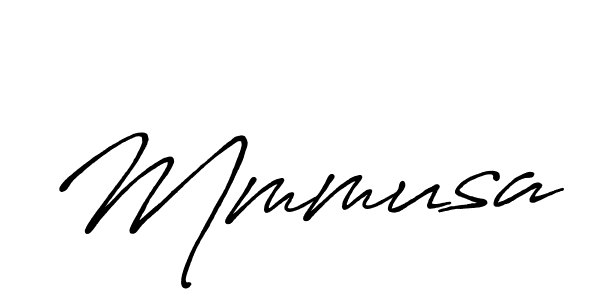 Make a beautiful signature design for name Mmmusa. With this signature (Antro_Vectra_Bolder) style, you can create a handwritten signature for free. Mmmusa signature style 7 images and pictures png