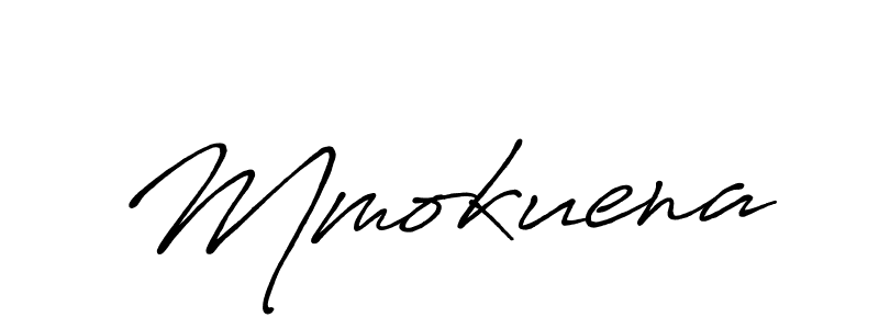 if you are searching for the best signature style for your name Mmokuena. so please give up your signature search. here we have designed multiple signature styles  using Antro_Vectra_Bolder. Mmokuena signature style 7 images and pictures png