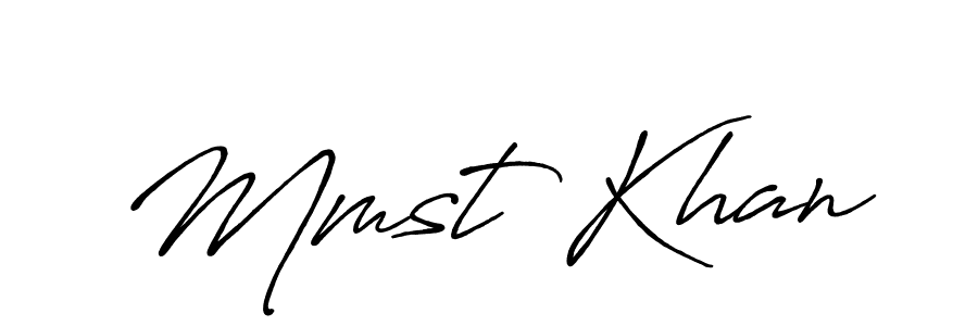 Similarly Antro_Vectra_Bolder is the best handwritten signature design. Signature creator online .You can use it as an online autograph creator for name Mmst Khan. Mmst Khan signature style 7 images and pictures png