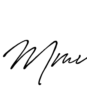 You should practise on your own different ways (Antro_Vectra_Bolder) to write your name (Mmu) in signature. don't let someone else do it for you. Mmu signature style 7 images and pictures png