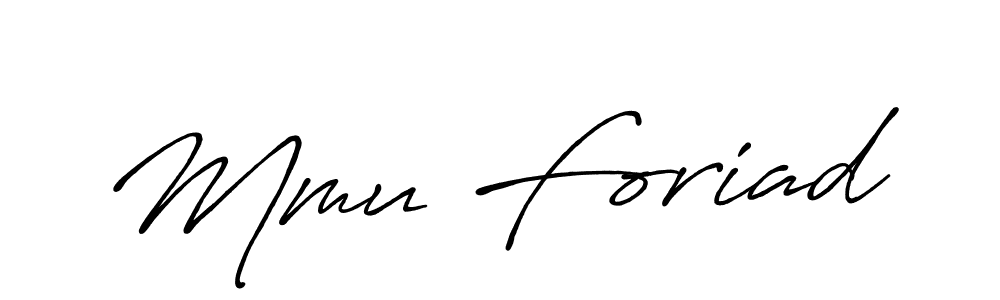 Make a short Mmu Foriad signature style. Manage your documents anywhere anytime using Antro_Vectra_Bolder. Create and add eSignatures, submit forms, share and send files easily. Mmu Foriad signature style 7 images and pictures png