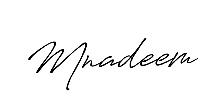 Antro_Vectra_Bolder is a professional signature style that is perfect for those who want to add a touch of class to their signature. It is also a great choice for those who want to make their signature more unique. Get Mnadeem name to fancy signature for free. Mnadeem signature style 7 images and pictures png