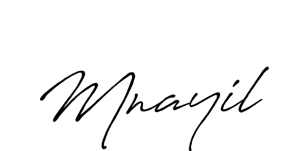 Also we have Mnayil name is the best signature style. Create professional handwritten signature collection using Antro_Vectra_Bolder autograph style. Mnayil signature style 7 images and pictures png