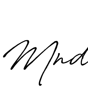 How to make Mnd name signature. Use Antro_Vectra_Bolder style for creating short signs online. This is the latest handwritten sign. Mnd signature style 7 images and pictures png