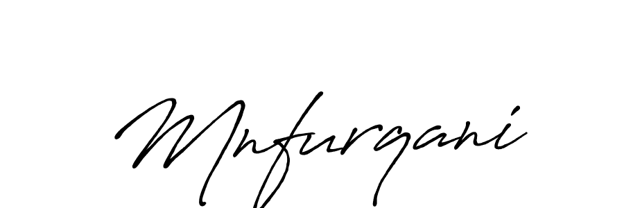 Mnfurqani stylish signature style. Best Handwritten Sign (Antro_Vectra_Bolder) for my name. Handwritten Signature Collection Ideas for my name Mnfurqani. Mnfurqani signature style 7 images and pictures png