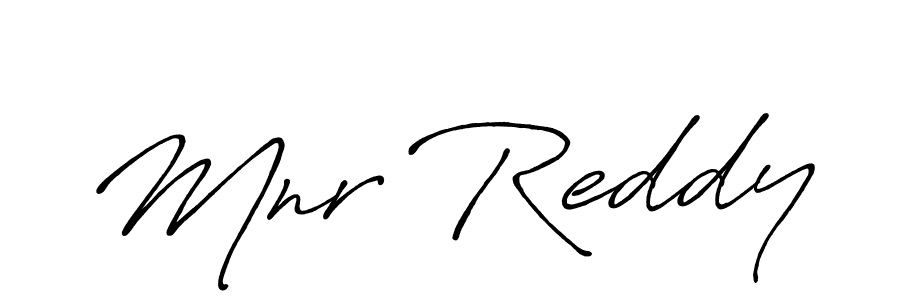 How to Draw Mnr Reddy signature style? Antro_Vectra_Bolder is a latest design signature styles for name Mnr Reddy. Mnr Reddy signature style 7 images and pictures png