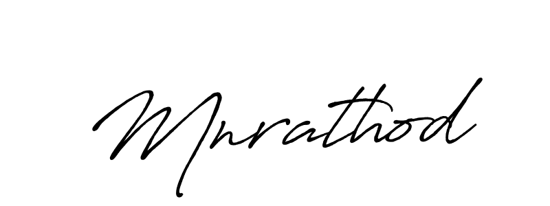 Design your own signature with our free online signature maker. With this signature software, you can create a handwritten (Antro_Vectra_Bolder) signature for name Mnrathod. Mnrathod signature style 7 images and pictures png