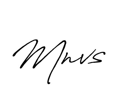 Similarly Antro_Vectra_Bolder is the best handwritten signature design. Signature creator online .You can use it as an online autograph creator for name Mnvs. Mnvs signature style 7 images and pictures png