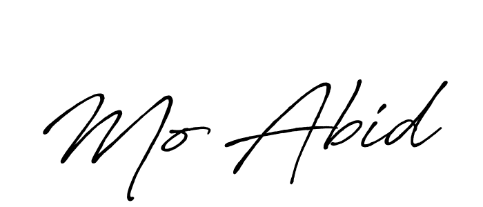 Once you've used our free online signature maker to create your best signature Antro_Vectra_Bolder style, it's time to enjoy all of the benefits that Mo Abid name signing documents. Mo Abid signature style 7 images and pictures png