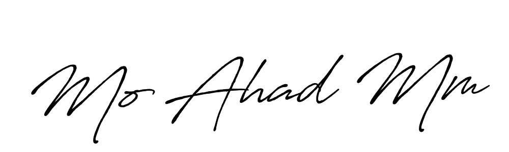 Once you've used our free online signature maker to create your best signature Antro_Vectra_Bolder style, it's time to enjoy all of the benefits that Mo Ahad Mm name signing documents. Mo Ahad Mm signature style 7 images and pictures png
