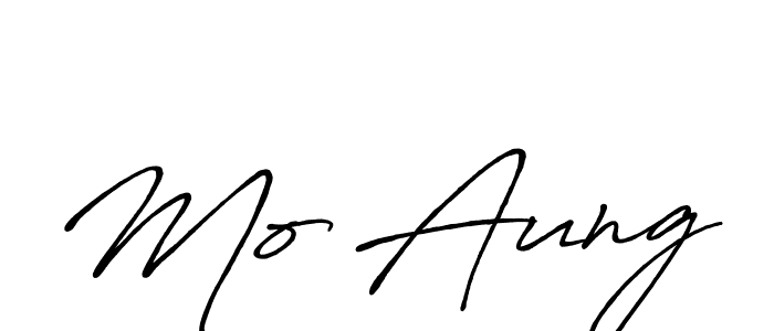 Similarly Antro_Vectra_Bolder is the best handwritten signature design. Signature creator online .You can use it as an online autograph creator for name Mo Aung. Mo Aung signature style 7 images and pictures png