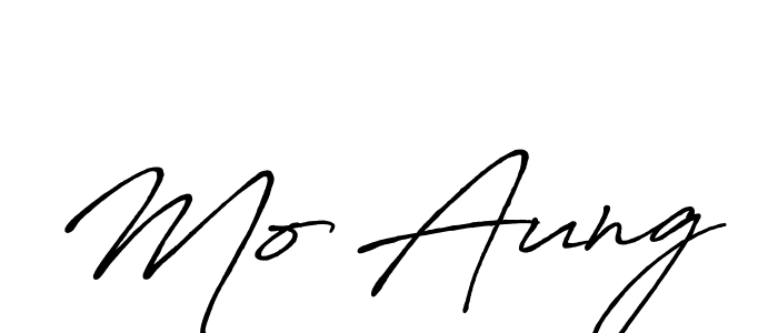 The best way (Antro_Vectra_Bolder) to make a short signature is to pick only two or three words in your name. The name Mo Aung include a total of six letters. For converting this name. Mo Aung signature style 7 images and pictures png