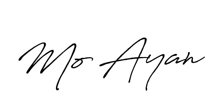 How to Draw Mo Ayan signature style? Antro_Vectra_Bolder is a latest design signature styles for name Mo Ayan. Mo Ayan signature style 7 images and pictures png