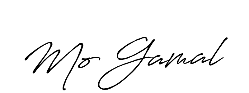 if you are searching for the best signature style for your name Mo Gamal. so please give up your signature search. here we have designed multiple signature styles  using Antro_Vectra_Bolder. Mo Gamal signature style 7 images and pictures png