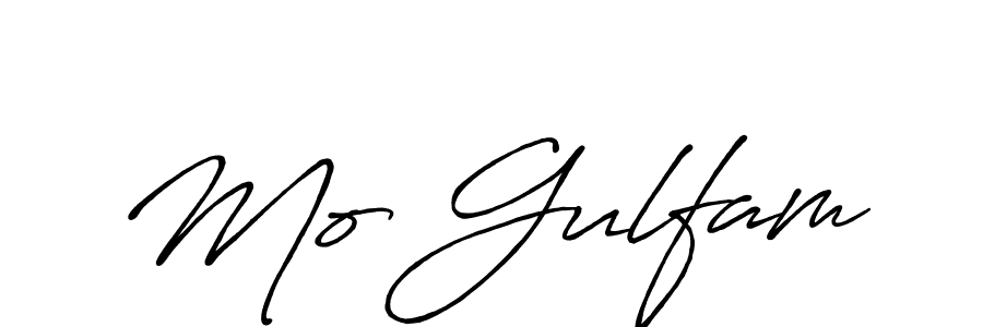 Also You can easily find your signature by using the search form. We will create Mo Gulfam name handwritten signature images for you free of cost using Antro_Vectra_Bolder sign style. Mo Gulfam signature style 7 images and pictures png