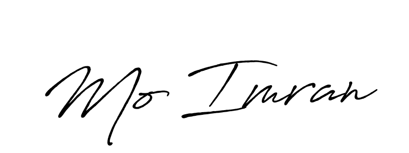 It looks lik you need a new signature style for name Mo Imran. Design unique handwritten (Antro_Vectra_Bolder) signature with our free signature maker in just a few clicks. Mo Imran signature style 7 images and pictures png