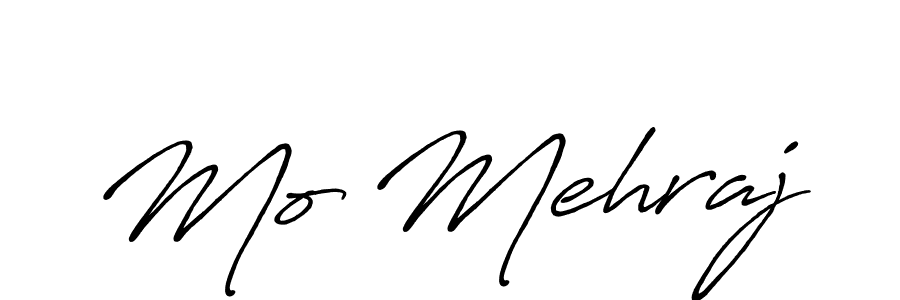 Similarly Antro_Vectra_Bolder is the best handwritten signature design. Signature creator online .You can use it as an online autograph creator for name Mo Mehraj. Mo Mehraj signature style 7 images and pictures png