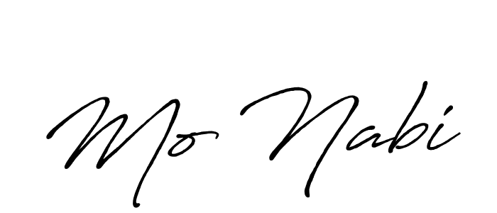 Once you've used our free online signature maker to create your best signature Antro_Vectra_Bolder style, it's time to enjoy all of the benefits that Mo Nabi name signing documents. Mo Nabi signature style 7 images and pictures png