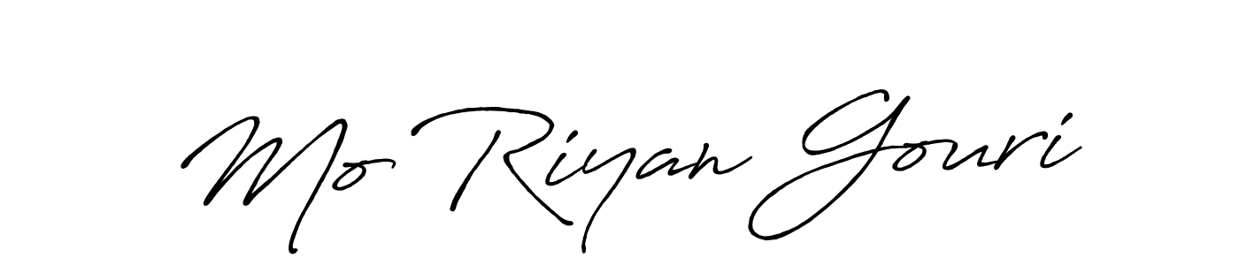 Best and Professional Signature Style for Mo Riyan Gouri. Antro_Vectra_Bolder Best Signature Style Collection. Mo Riyan Gouri signature style 7 images and pictures png