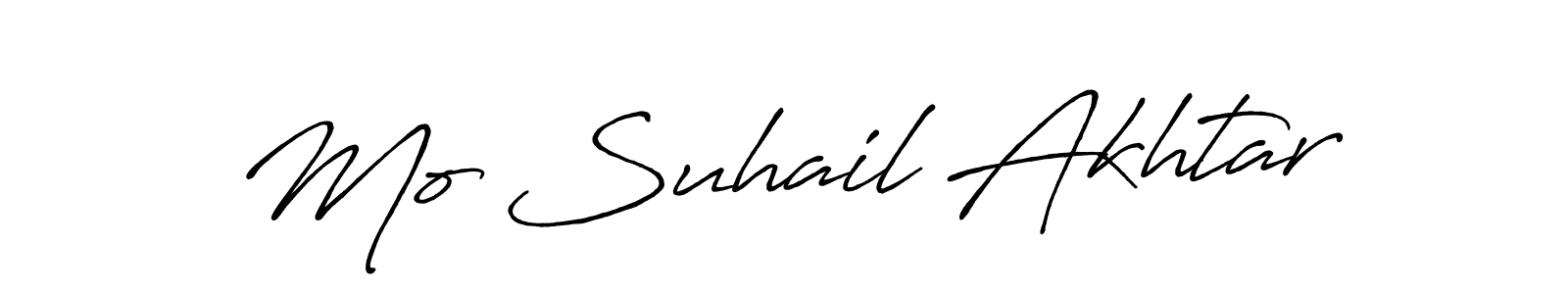 if you are searching for the best signature style for your name Mo Suhail Akhtar. so please give up your signature search. here we have designed multiple signature styles  using Antro_Vectra_Bolder. Mo Suhail Akhtar signature style 7 images and pictures png