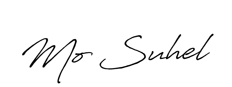 It looks lik you need a new signature style for name Mo Suhel. Design unique handwritten (Antro_Vectra_Bolder) signature with our free signature maker in just a few clicks. Mo Suhel signature style 7 images and pictures png