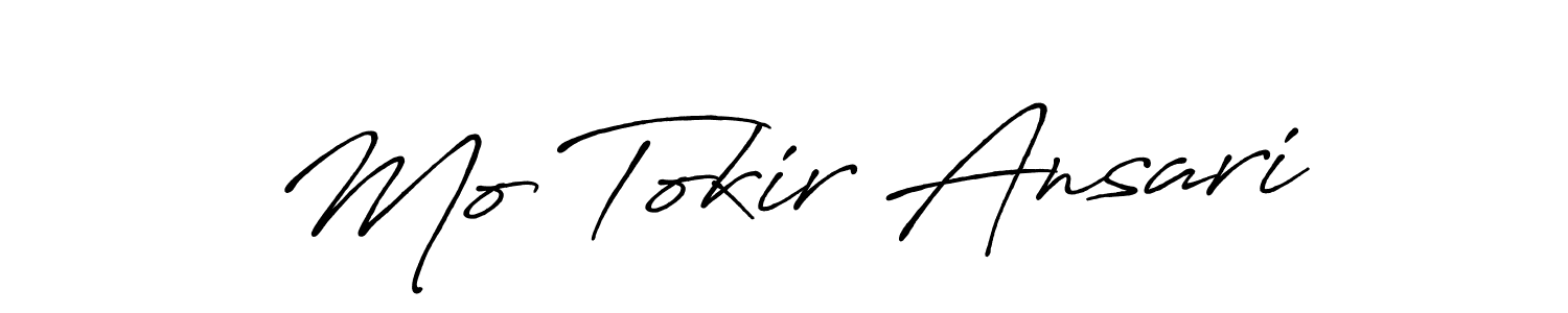 The best way (Antro_Vectra_Bolder) to make a short signature is to pick only two or three words in your name. The name Mo Tokir Ansari include a total of six letters. For converting this name. Mo Tokir Ansari signature style 7 images and pictures png