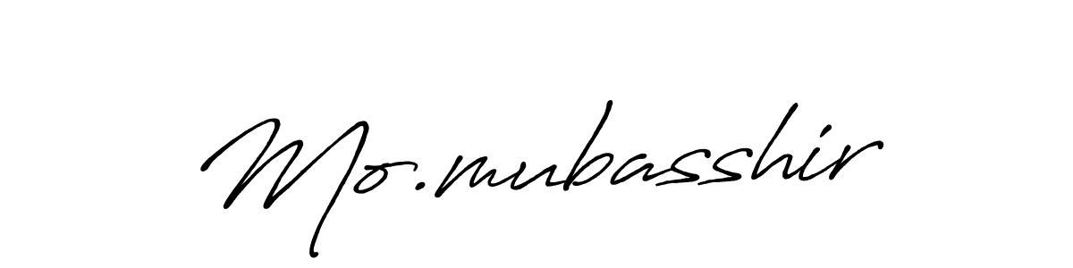 It looks lik you need a new signature style for name Mo.mubasshir. Design unique handwritten (Antro_Vectra_Bolder) signature with our free signature maker in just a few clicks. Mo.mubasshir signature style 7 images and pictures png