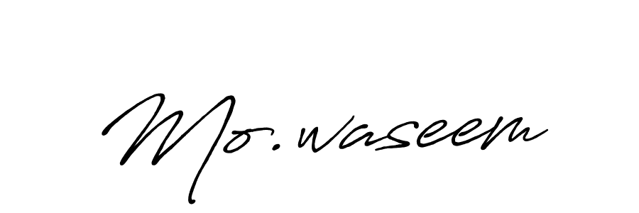 You should practise on your own different ways (Antro_Vectra_Bolder) to write your name (Mo.waseem) in signature. don't let someone else do it for you. Mo.waseem signature style 7 images and pictures png