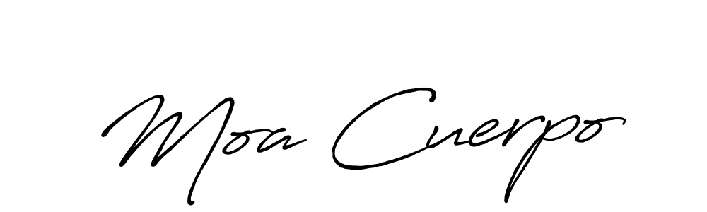 How to Draw Moa Cuerpo signature style? Antro_Vectra_Bolder is a latest design signature styles for name Moa Cuerpo. Moa Cuerpo signature style 7 images and pictures png