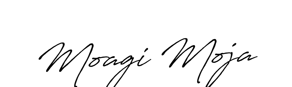 This is the best signature style for the Moagi Moja name. Also you like these signature font (Antro_Vectra_Bolder). Mix name signature. Moagi Moja signature style 7 images and pictures png