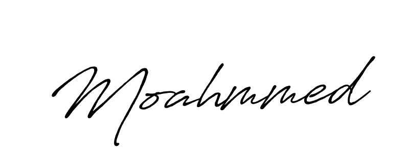 How to make Moahmmed signature? Antro_Vectra_Bolder is a professional autograph style. Create handwritten signature for Moahmmed name. Moahmmed signature style 7 images and pictures png