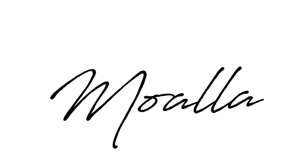 You should practise on your own different ways (Antro_Vectra_Bolder) to write your name (Moalla) in signature. don't let someone else do it for you. Moalla signature style 7 images and pictures png