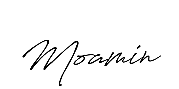 Make a beautiful signature design for name Moamin. Use this online signature maker to create a handwritten signature for free. Moamin signature style 7 images and pictures png