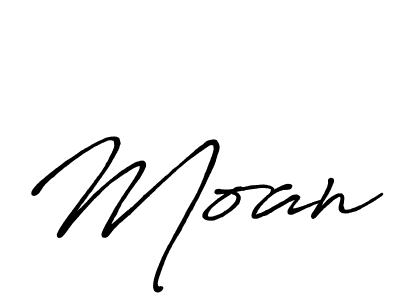 Make a beautiful signature design for name Moan. Use this online signature maker to create a handwritten signature for free. Moan signature style 7 images and pictures png