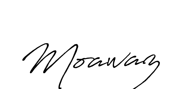 How to Draw Moawaz signature style? Antro_Vectra_Bolder is a latest design signature styles for name Moawaz. Moawaz signature style 7 images and pictures png