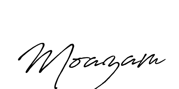 It looks lik you need a new signature style for name Moazam. Design unique handwritten (Antro_Vectra_Bolder) signature with our free signature maker in just a few clicks. Moazam signature style 7 images and pictures png